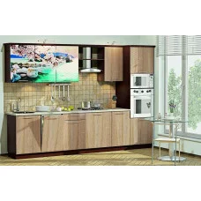 Kitchen "Hi-tech with color printing" KX-493